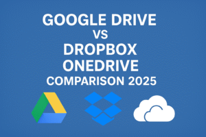 Google Drive vs Dropbox vs OneDrive